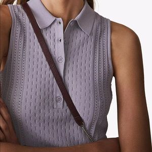 ISO Reiss Angelo Textured Top, White or Lavender